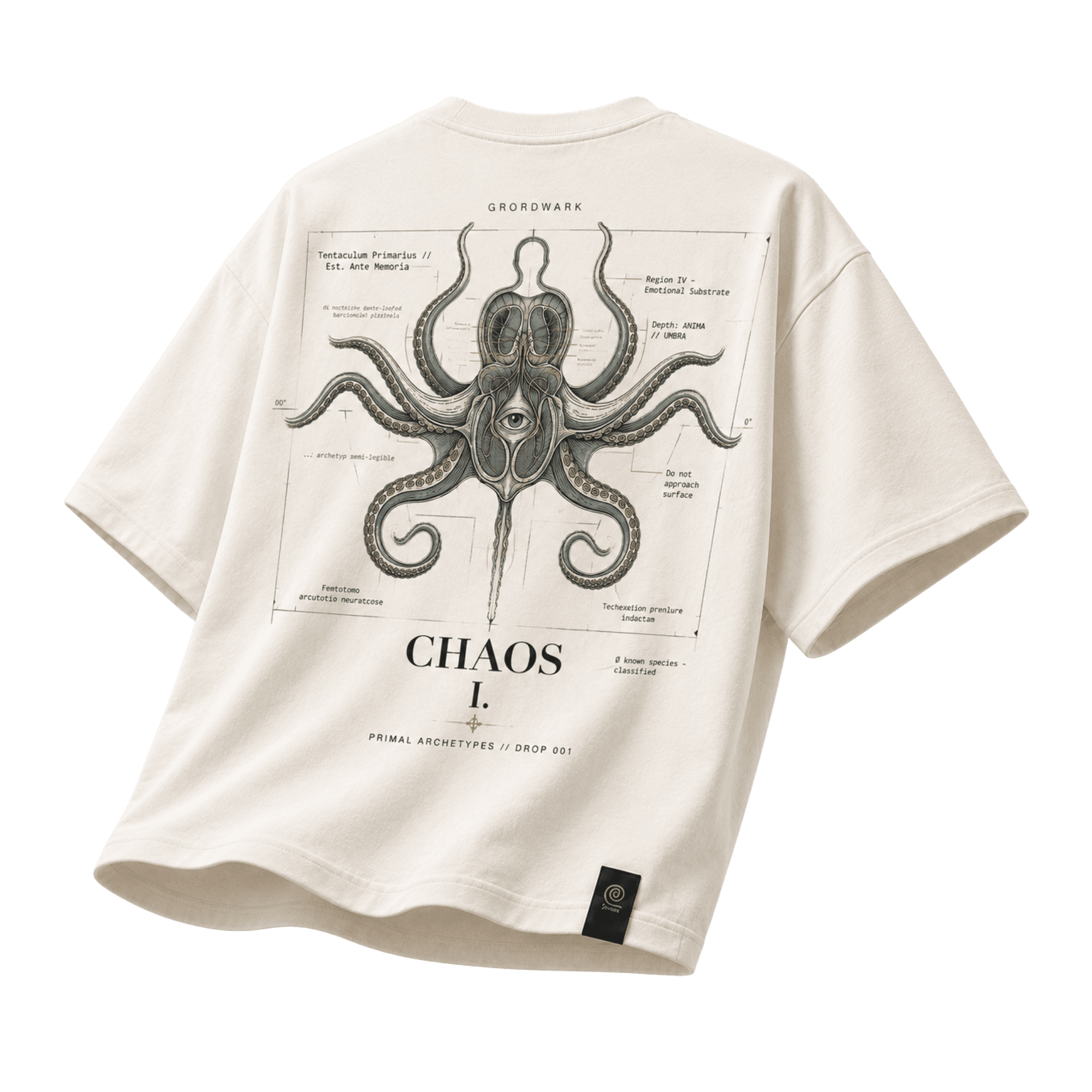 The Mighty Kraken — back view